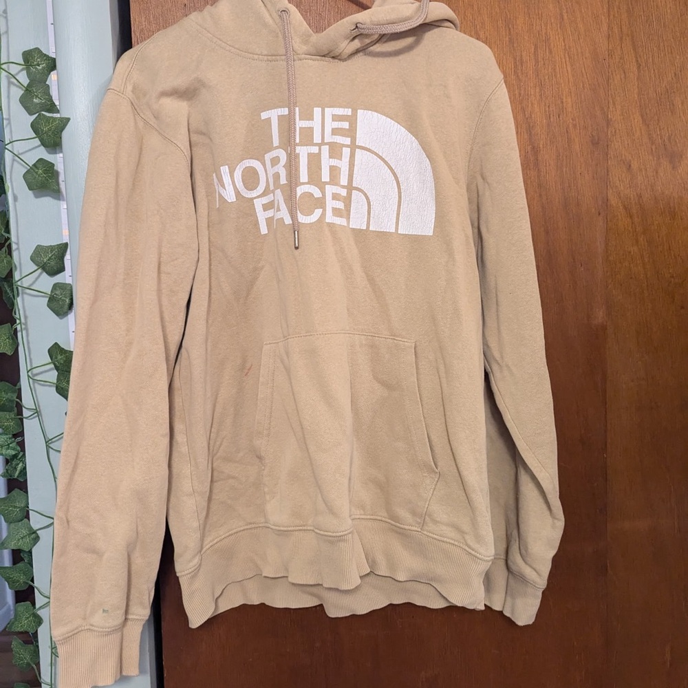 The North Face Tan Sweater Soft Cotton Blend Pullover